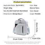 For DJI NEO 2 Shoulder Bag Storage Case Messenger Chest Bag Portable Fashion Box for DJI NEO 2 RC N3  Control Drone Accessories