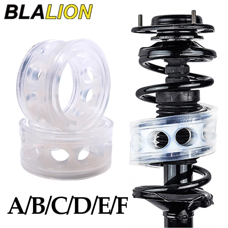 BLALION 2Pcs Car Shock Absorber Spring Bumper Power Auto Covers Rubber Protect In The Spring Buffer A B C D Type Auto-buffers