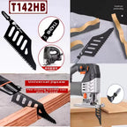 T142HB Curve Jigsaw Blade T Shank Flush Cutting Sawwood Blades Irregular Curve Saw Blade For Hardwood Plywood MDF Cutting Tool
