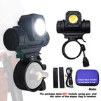 Upgrade Universal Spray Gun Light with 2 Straps Airbrush Paint Fill Light Adjustable Lighting Power Brightness Painting Tool Acc