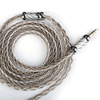 NICEHCK SilverCat HIFI Upgrade Cable 8 Cores Silver Plated Alloy Earphone Wire 3.5/2.5/4.4mm MMCX/0.78mm 2Pin for Bravery Winter