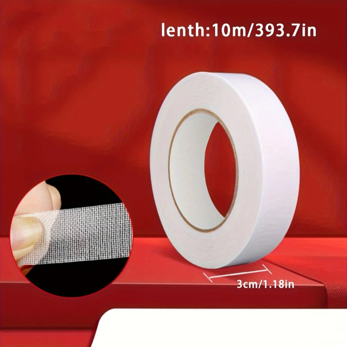 Double Sided Fabric Tape Invisible No Sew No Iron Pants Hem Tape Secret Body Adhesive Stickers DIY Clothes Shorten Sewing Tools