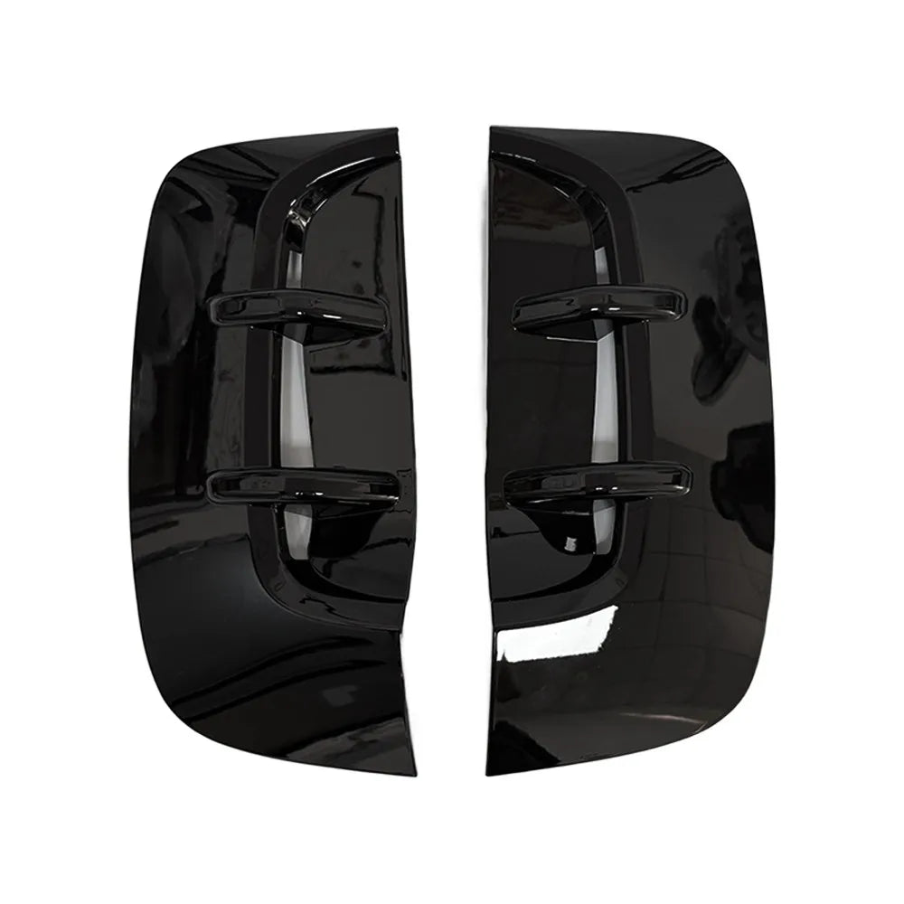 For Kia Stinger 2017-2023 2Pcs Car Side Vent Sticker Air Flow Fender Exterior Air Intake Fender Decor Cover Trim Accessories