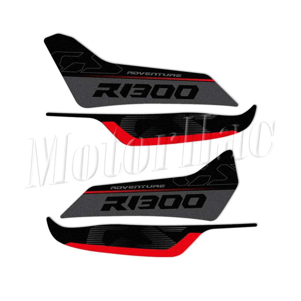 For R1300GS R1300 GS ADV Triple Black Trophy Motorcycle Handguard Decals Motorrad Hand Guard Shield Protection Stickers