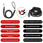 Boat Bungee Dock Lines Cords Docking Rope for Kayak Watercraft SeaDoo Jet Ski Pontoon Canoe Power Boat Mooring Rope Accessories