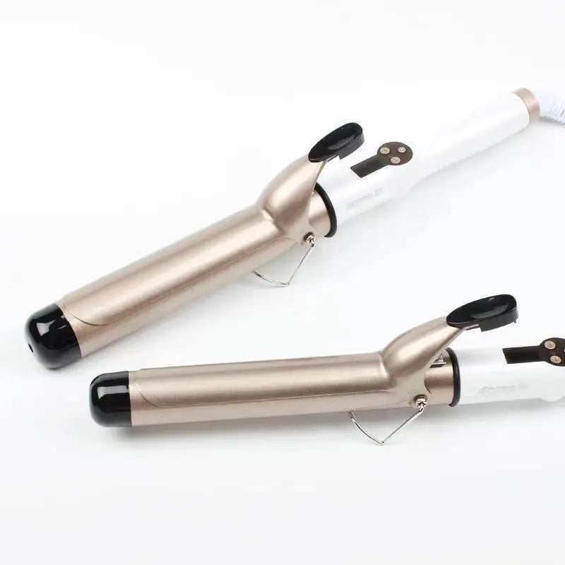 Hair Curlers Waves Electric Professional Ceramic Hair Curler Lcd Curling Iron Roller Curls Wand Waver Fashion Styling Tools