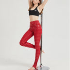 Anti-slip aerial dance pole dance pants silicone wear-resistant lining pants nightclub dance costumes