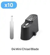 HOZO Ultrasonic Cutter with Auto Power Adjustment 6-in-1 Blades for Precision Cutting Hobby Craft Model Making Gloves Given Away