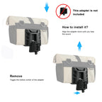 Rhinowalk Bike Handlebar Bag 4L Quick Release For Brompton Folding Bike Front Tube Basket Bag With MOLLE System Urban Cycling
