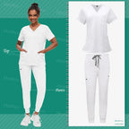 Scrub Sets Uniform Women Joggers Hospital Accessories Medical Surgical Gown Pharmacy Healthcare Work Wear Unisex Mens Scrub Soft