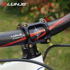 Mountain Bike Power Stem 35 45MM CNC Short Handlebar Bridge Aluminum Alloy 0 Degrees Hollow Road Bike Power 31.8 Mtb Stem