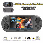SF3000 handheld game console with a 4.5-inch large screen, supporting e-books, MP4， Music function, built-in 20000+games