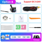 AHD 1920x1080P CVBS Vehicle 170° Car Rear View Camera Night Vision Fisheye Golden Lens HD Universal Reverse 12V IP68 Waterproof