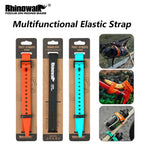 Rhinowalk Reusable Silicone Elastic Strap 60cm Length For Securing Bicycle Accessories Tie Down Luggage Camping Cargo Storage