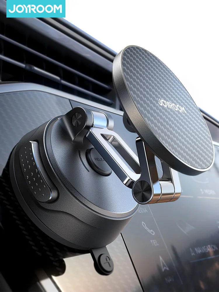 Joyroom Magnetic Car Phone Holder New Upgrade 360° Phone Holder Universal Vacuum Magnetic Car Phone  Mount for iPhone Samsung