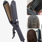 Ceramic Crimper Iron For Fluffy Hairstyle Curling Iron Corrugation Plate Crimper Hair Irons Anti Static Hair Crimping Iron