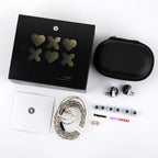 SIMGOT EW300 IEM HIFI Earphones 1DD+1Planar+1PZT Hybrid Driver with Detachable Nozzles Silver-Plated OFC IEM Cable for Musician