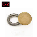 30-1PC Detachable Jeans Waist Adjustment Buckle Metal Button Extender for DIY Pants Jeans Free Sewing Waist Extenders Buttons