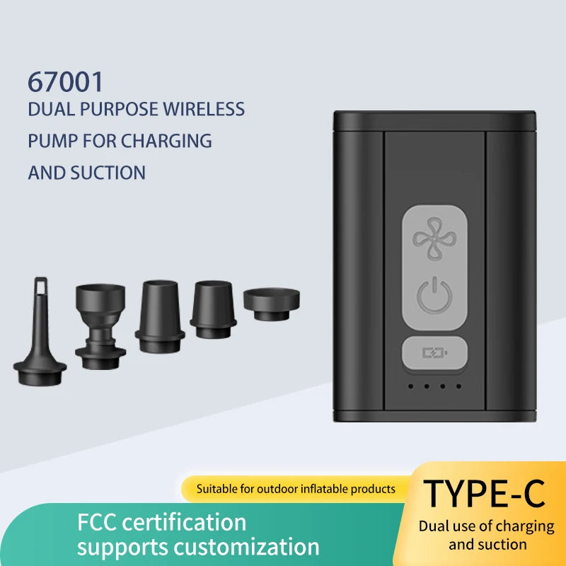 Electric Air Pump for Vacuum Bags, EU, USA, UK, Japan Plug, Suitable for Clothes Storage Bags Labor-saving Compression Tool