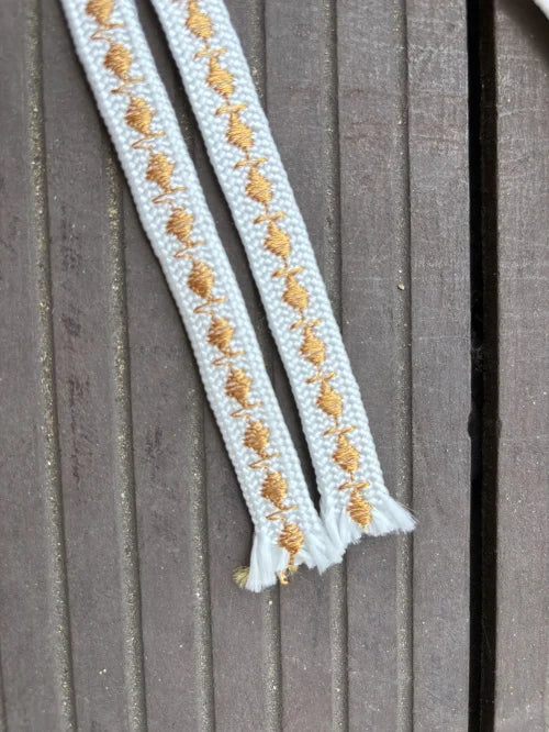Sageo For Japanese Sword Saya Wrapping, Hand Knitting, Fabric, Polyester Rope, Sword Accessories,250cm Length, Brand New 2024