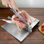 Home Kitchen Manual Frozen Meat Slicer Bone Cutting Tool Stainless Steel Minced Lamb Bone Meat Cutter Chicken Duck Fish Cutting