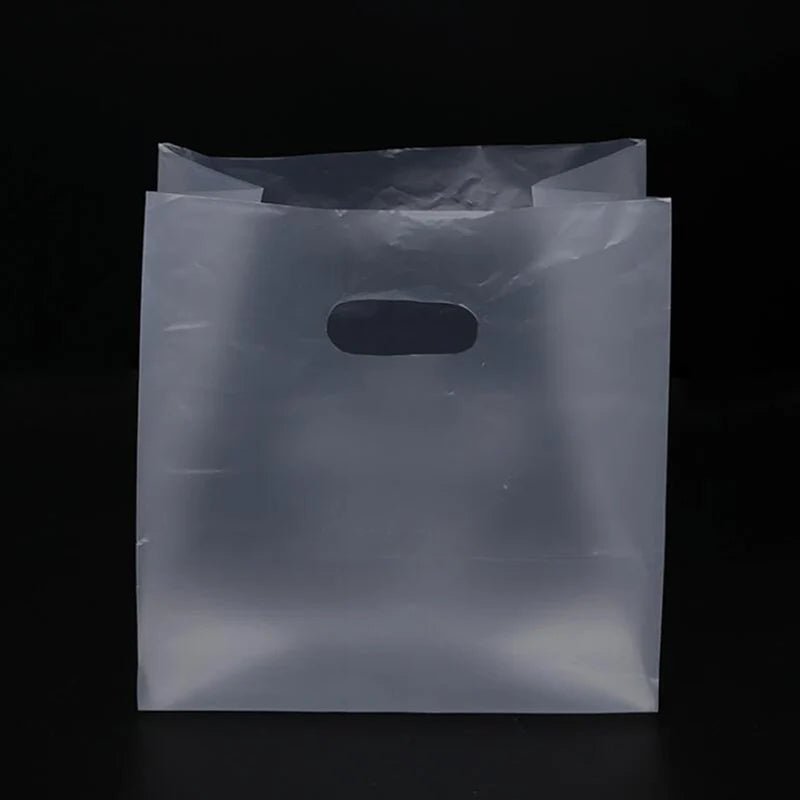50pcs Thank You Plastic Candy Gift Bags Shopping Bags Wedding Wrapping Bags
