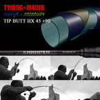 PURELURE SHARPEN Soft Lure Long Spinning and Casting XF/MF Action Rods FUJI Components Bass Pike Rod Fishing Rod Spinning Reel