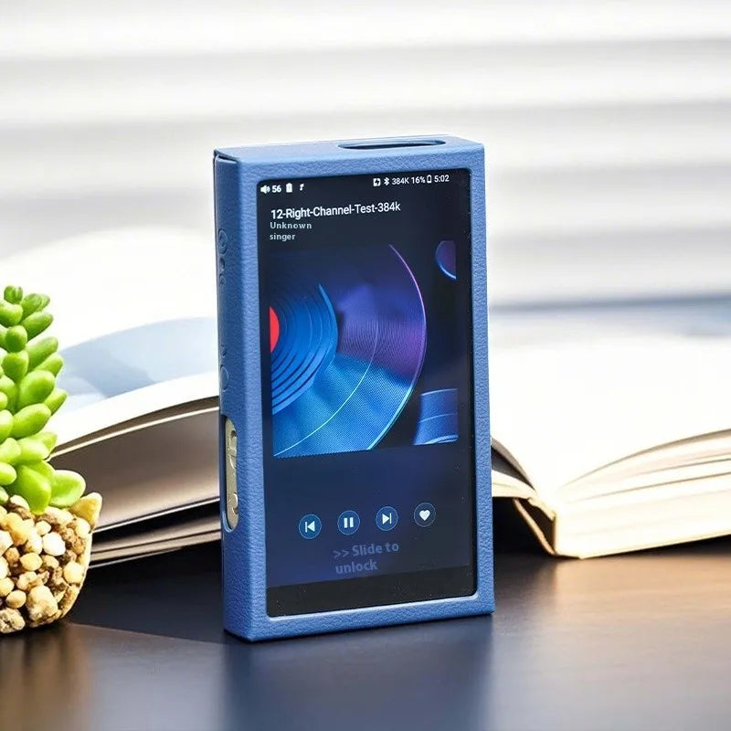 FiiO SK-M21 Player MP3 Protective Case Anti Slip PU Leather Case Easy to Disassemble Embedded Tongue Custom FiiO M21 Player Case