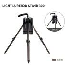 LETOYO Portable 300 530 Fishing Rod Support Tripod Fishing Lure Box Rod Stand Barrel Holder Pole Accessories Bracket Tools