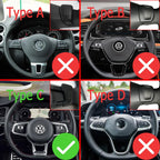 For VW Golf 7 GTI R GTE GTD Volkswagen Tiguan R-line Car Steering Wheel Replace Shift Paddles DSG Extension Shifters Accessories