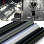 Brushed Aluminum Car Stickers Waterproof Vinyl Wrap Film Self Adhesive Matte Air Release PVC Protection Stickers Car Accessories