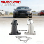Engine water hose connector aluminum 11118511205 For BMW  1 2 3 4 5 6 7 Series X1 X2 X3 X4 X5  B48 F35 F20 G38 G12 G01 G15 G20