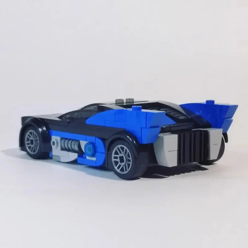 MOC-133606 Building Block Roadster Retro Car model Classic movie piece together children's Puzzle gift Creative car model