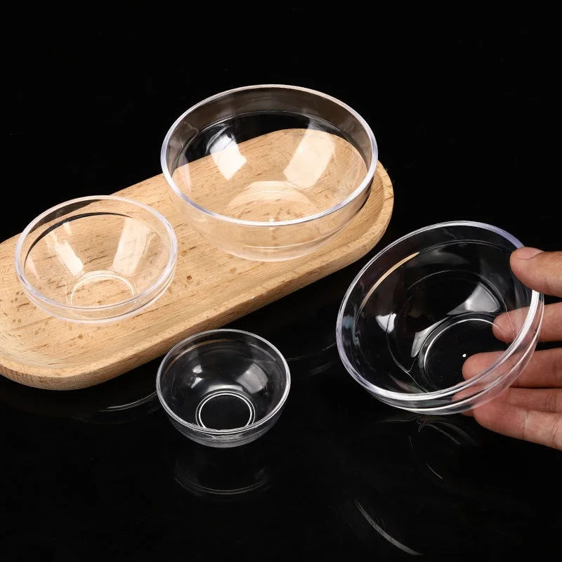 10/5/3/1pcs Facial Mask Bowl Mixing Bowl Acrylic Oil Bowl Set Face Mud Mixing Brush Applicator Beauty Salon DIY Skin Care Tools