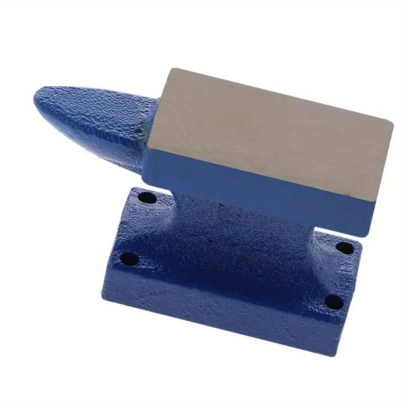 Mini Single Horn Anvil Forged Iron Anvil Bench Block Anvil Cast Iron Hobby Anvil Metal Forming Tool Blacksmith Forge Kit Jewelry