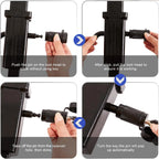 Trailer Hitch Pin Lock 5/8" 1/2" Dual Receiver Locking Trailer RV Truck Tow Heavy Duty Anti Theft for 2" Towing Receiver Lock