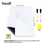 A3 A4 A5 Erasable Flexible Marker Fridge Magnet Magnetic WhiteBoard Dry Erase Board Refrigerator Sheet Kitchen Memo Grocery List