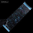SHKALLI Professional Carbon Fiber Hair Coloring Board with Comb Teeth Hair Dyeing Styling Tool for Hairdressers