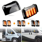 68374916AA For Peugeot Boxer Fiat Ducato Citroen Dynamic LED Turn Signal Light Side Mirror Indicator Sequential Blinker Lamp