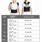 Back Brace Posture Corrector for Women and Men Shoulder Straightener Adjustable Full Back Support Upper and Lower Pain Relief