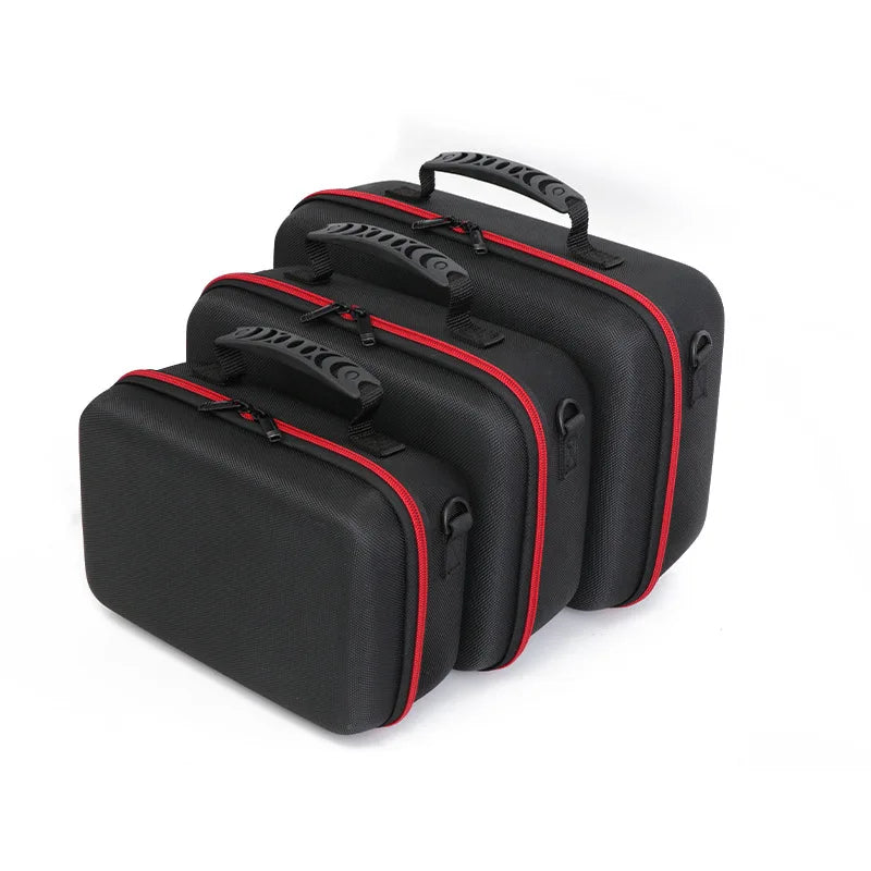 Protective Hard drive carry Case Bag With Customizable Foam Lightweight Shell storage Case for Electronics equipment  Cameras