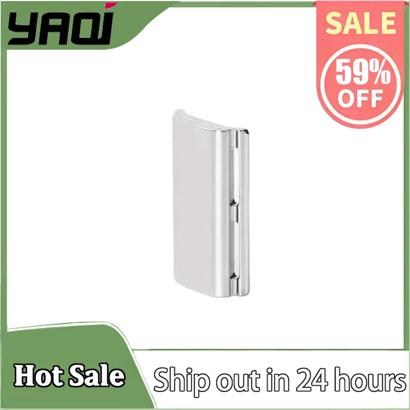 YAQI Ghost 90SB Safety Razor Head 316 Stainless Steel Polished 0.90mm Blade Gap for Smooth Shaving