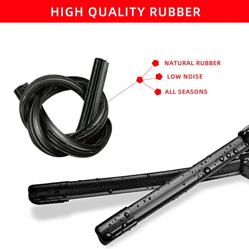 3PCS Car Wiper For Hyundai i10 MK2 2013-2018 Front Rear Wiper Blades Brushes Auto Accessories 2013 2014 2015 2016 2017 2018