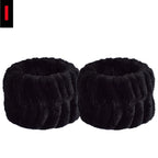 4/2PCS Wrist Washband Microfiber Wrist Wash Towel Band Wristband Scrunchies Wash Face Absorbent Wrist Sweatband Women Headband