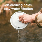 Naturehike Ceramic Non-Stick Pot Portable Camping Cookware Outdoor Pot Cooking Frying Pan Water Kettle Picnic Tableware