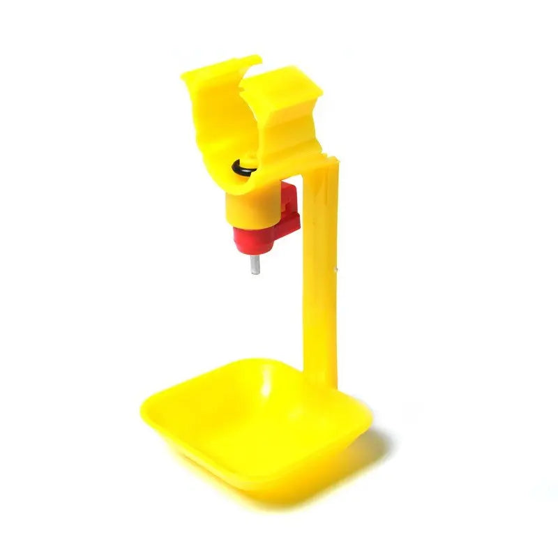 Chicken nipple drinkers with cups 50pcs poultry waterer set for chicken coop