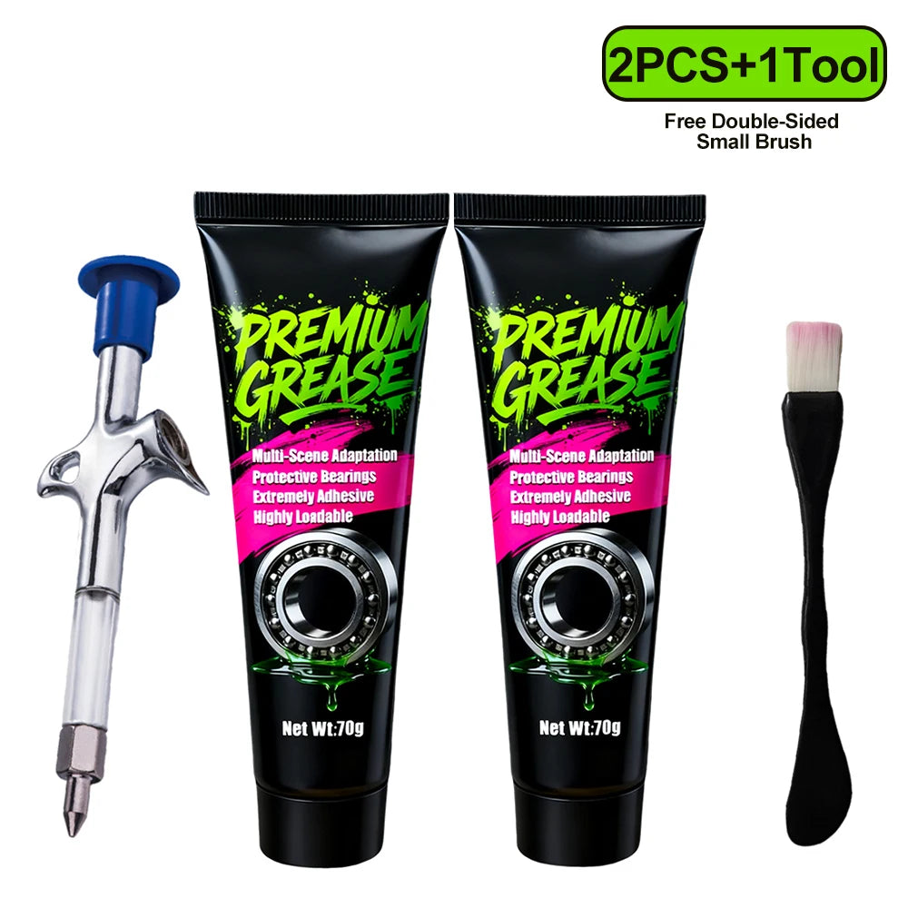 Premium Bike Grease 70g Motor Bearing Lubricating Grease Mid-axis Pedal Bowl Group Maintenance Lubricant for Mountain Road Bikes