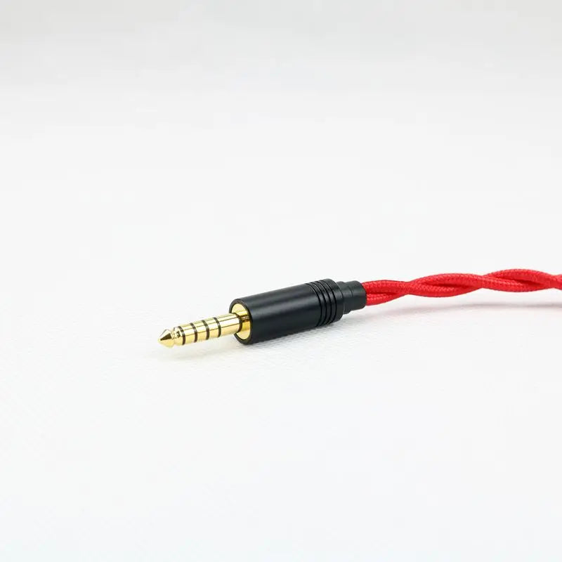 XINHS K05 IEM headphone cable 2-strand 4N silver + 7N copper, MMCX/2-pin/QDC