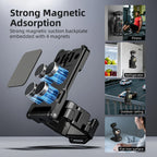 BRDRC Pocket 3 Magnetic Mount Stand Aluminum Alloy Expansion Adapter Desktop Base for DJI Pocket 3 Video Creator Accessories