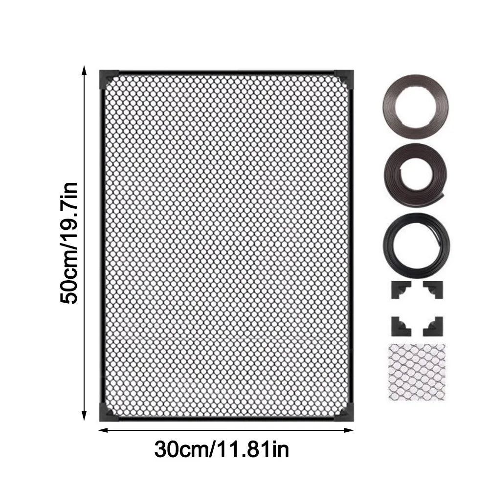 Durable Magnetic Fish Tank Lid Cover DIY Easy Installation Aquarium Anti-jump Net Turtle Tank Net Aquarium